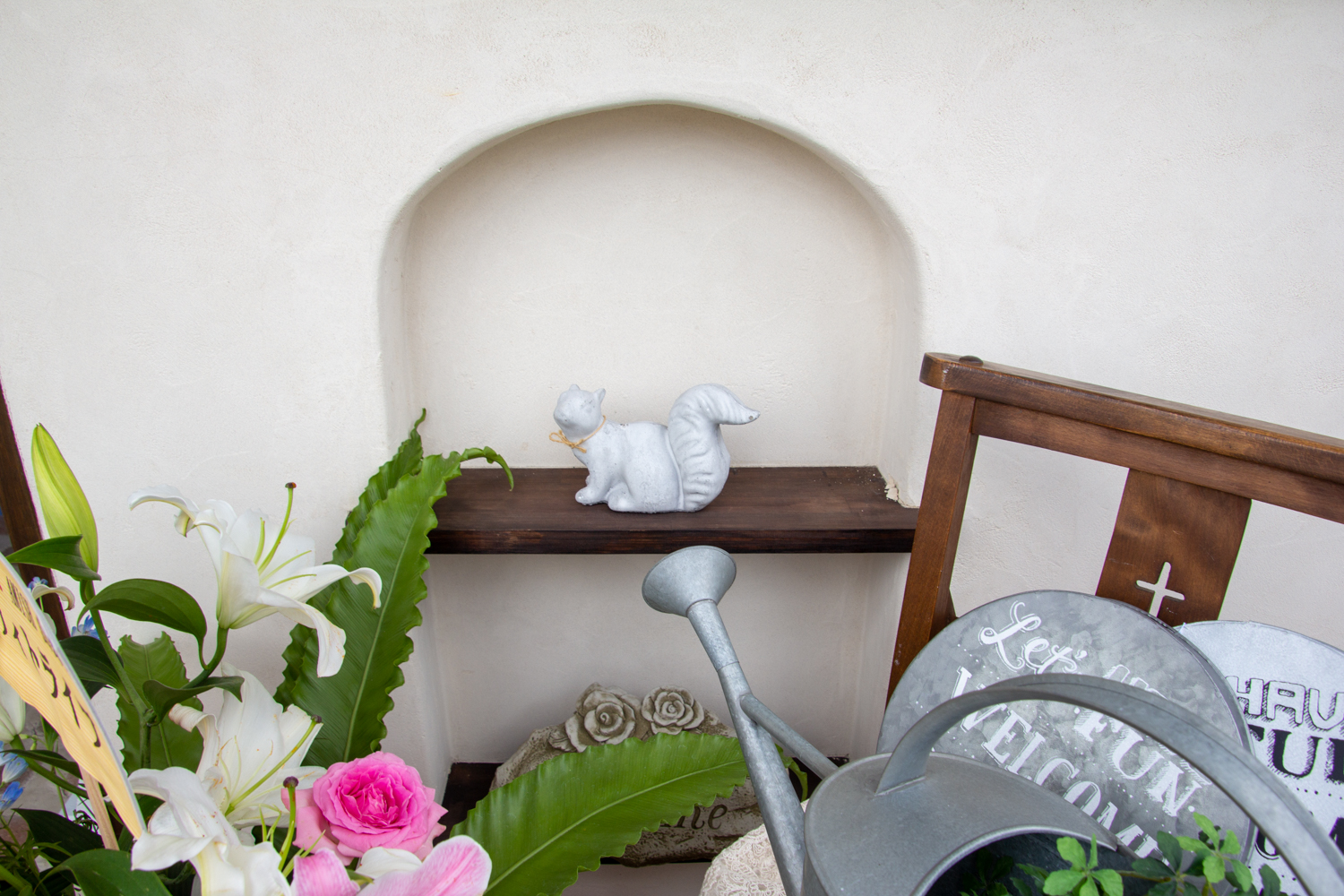 小屋を雑貨屋として活用